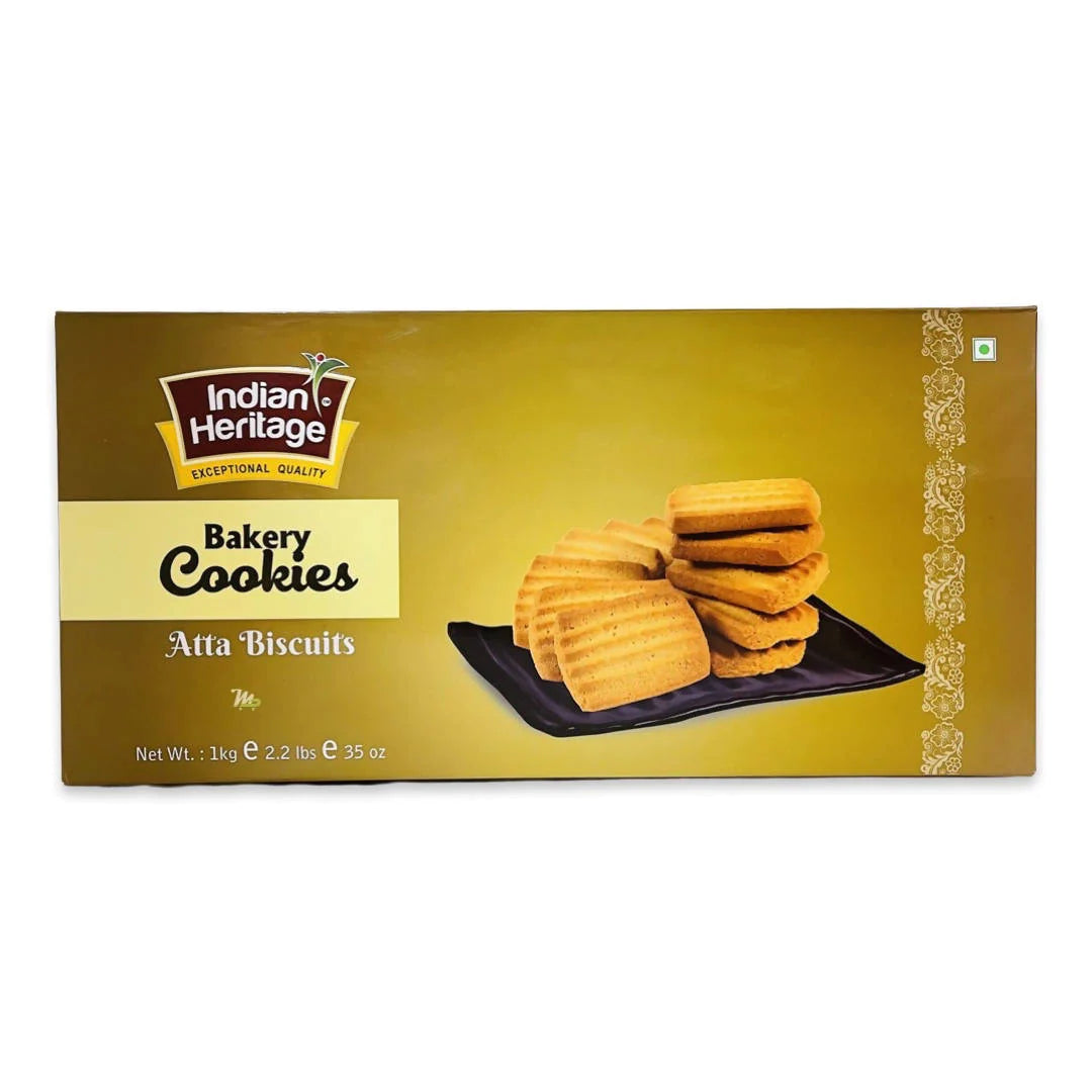INDIAN HERITAGE BAKERY COOKIES (ATTA BISCUITS) 1KG