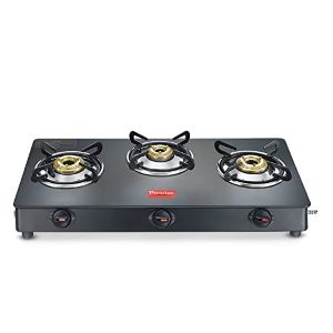 PRESTIGE GLASS TOP 3 BURNER GAS STOVE