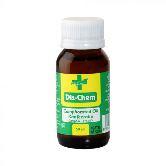 DIS-CHEM CAMPHORATED OIL 50ML