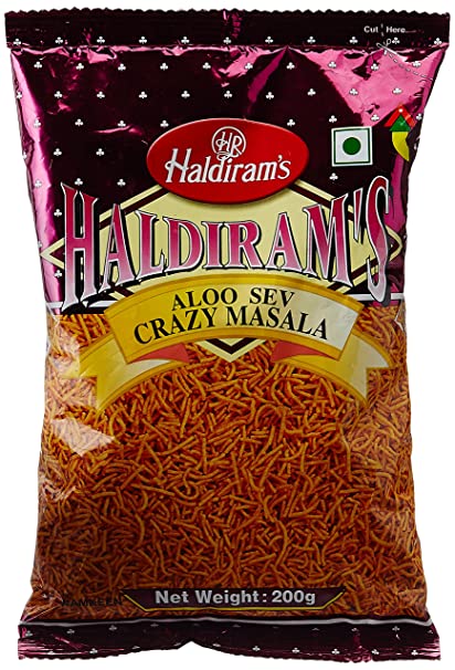 HALDIRAM ALOO SEV CRAZY MASALA 200G