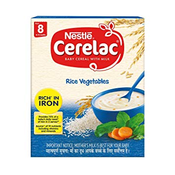 CERELAC RICE VEG