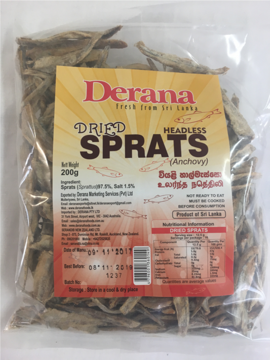 DERANA FRIED SPRATS