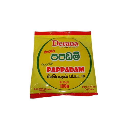 DERANA PAPPADAM 100G