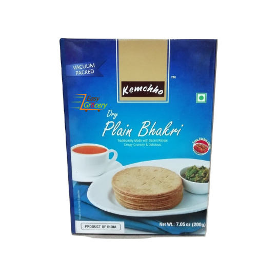 KEM CHHO PLAIN BHAKHRI WITH PICKLE