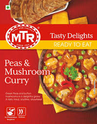 MTR PEAS AND MASHROOM CURRY