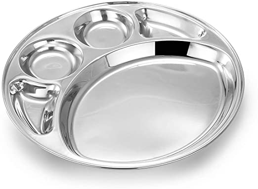 ROUND COMPARTMENTAL PLATE