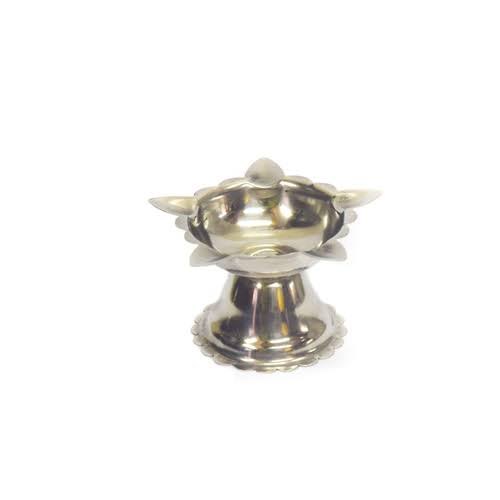 STAINLESS STEEL ROUND DIYA SMALL