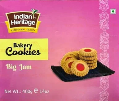 INDIAN HERITAGE BAKERY COOKIES (BIG JAM) 400G-2 FOR $9