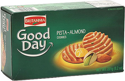BRITANNIA GOOD DAY PISTA ALMOND