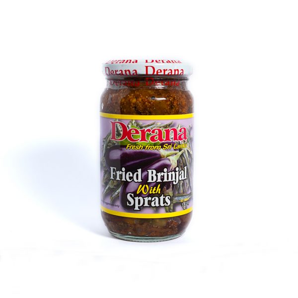 DERANA FRIED BRINJOL WITH SPRATS